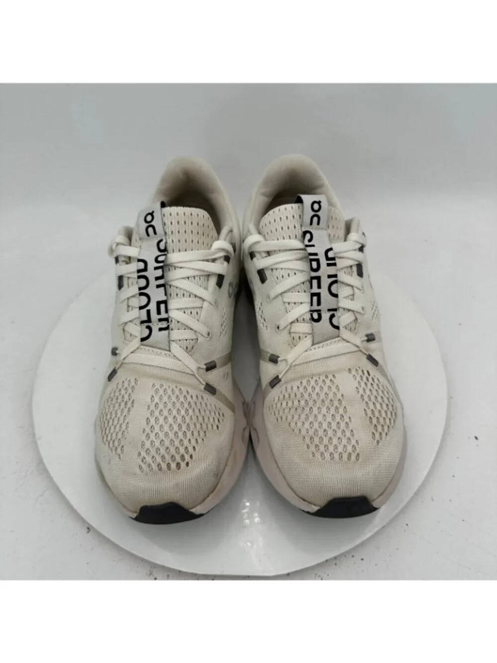 On Cloudsurfer Swiss Engineering Women Size 10 3WD10440664 White Frost Shoes